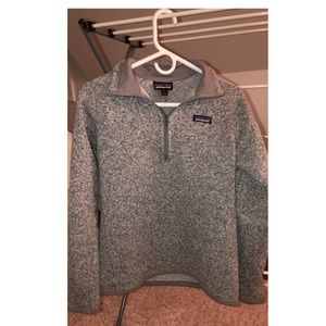 Patagonia Better Sweater, 1/4 zip, grey